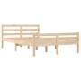 Bettgestell aus Massivholz 120x200 cm von vidaXL, Betten und Lattenroste - Ref: Foro24-814814, Preis: 93,30 €, Rabatt: %