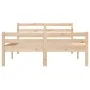 Bettgestell aus Massivholz 120x200 cm von vidaXL, Betten und Lattenroste - Ref: Foro24-814814, Preis: 93,30 €, Rabatt: %