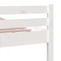 Estructura de cama madera maciza blanca King Size 150x200 cm de vidaXL, Camas y somieres - Ref: Foro24-814825, Precio: 130,66...