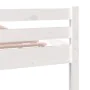 Estructura de cama de madera maciza blanco 160x200 cm de vidaXL, Camas y somieres - Ref: Foro24-814830, Precio: 126,03 €, Des...