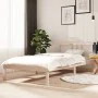 Bettrahmen aus Massivholz 90x190 cm von vidaXL, Betten und Lattenroste - Ref: Foro24-814849, Preis: 82,35 €, Rabatt: %