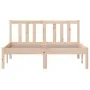 Solid wood bed frame 120x200 cm by vidaXL, Beds and slatted bases - Ref: Foro24-814879, Price: 94,83 €, Discount: %