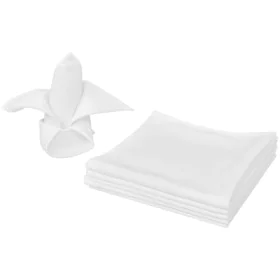 25 weiße Stoffservietten 50 x 50 cm von vidaXL, Stoffservietten - Ref: Foro24-130797, Preis: 28,57 €, Rabatt: %