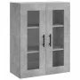 Betongrauer Wandschrank 69,5x34x90 cm von vidaXL, Sideboards - Ref: Foro24-828504, Preis: 69,41 €, Rabatt: %