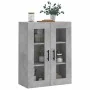 Armario de pared gris hormigón 69,5x34x90 cm de vidaXL, Aparadores - Ref: Foro24-828504, Precio: 69,41 €, Descuento: %