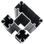 Brown WPC garden fence 699x106 cm by vidaXL, fence panels - Ref: Foro24-3053245, Price: 632,20 €, Discount: %