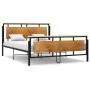 Metal bed frame 160x200 cm by vidaXL, Beds and slatted bases - Ref: Foro24-324873, Price: 177,35 €, Discount: %