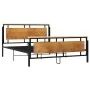 Estructura de cama de metal 160x200 cm de vidaXL, Camas y somieres - Ref: Foro24-324873, Precio: 177,35 €, Descuento: %