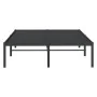 Estructura de cama de metal negro 120x200 cm de vidaXL, Camas y somieres - Ref: Foro24-350844, Precio: 105,98 €, Descuento: %