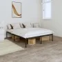 Schwarzer Metallbettrahmen 160x200 cm von vidaXL, Betten und Lattenroste - Ref: Foro24-350849, Preis: 125,66 €, Rabatt: %