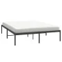 Schwarzer Metallbettrahmen 160x200 cm von vidaXL, Betten und Lattenroste - Ref: Foro24-350849, Preis: 125,66 €, Rabatt: %