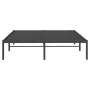 Schwarzer Metallbettrahmen 160x200 cm von vidaXL, Betten und Lattenroste - Ref: Foro24-350849, Preis: 125,66 €, Rabatt: %
