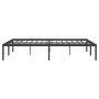 Schwarzer Metallbettrahmen 160x200 cm von vidaXL, Betten und Lattenroste - Ref: Foro24-350849, Preis: 125,66 €, Rabatt: %