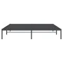 Schwarzer Metallbettrahmen 180x200 cm von vidaXL, Betten und Lattenroste - Ref: Foro24-350850, Preis: 95,60 €, Rabatt: %