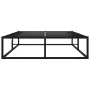 Black metal bed frame 120x200 cm by vidaXL, Beds and slatted bases - Ref: Foro24-324787, Price: 99,81 €, Discount: %