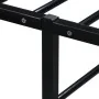 Black metal bed frame 120x200 cm by vidaXL, Beds and slatted bases - Ref: Foro24-324787, Price: 99,81 €, Discount: %