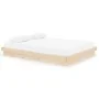 Solid wood bed frame 150x200 cm by vidaXL, Beds and slatted bases - Ref: Foro24-819912, Price: 120,23 €, Discount: %