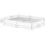 Solid wood bed frame 150x200 cm by vidaXL, Beds and slatted bases - Ref: Foro24-819912, Price: 120,23 €, Discount: %