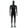 Komplette Schaufensterpuppe mit glänzend schwarzem Glassockel 185 cm von vidaXL, Schaufensterpuppen - Ref: Foro24-142927, Pre...