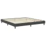 Cama box spring tela gris oscuro 200x200 cm de vidaXL, Camas y somieres - Ref: Foro24-3054715, Precio: 795,56 €, Descuento: %