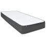 Box spring bed dark gray fabric 200x200 cm by vidaXL, Beds and slatted bases - Ref: Foro24-3054711, Price: 752,52 €, Discount: %