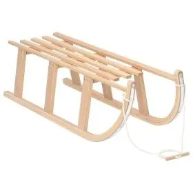 Trineo de nieve madera contrachapada 110x40x34 cm de vidaXL, Trineos - Ref: Foro24-93702, Precio: 73,66 €, Descuento: %