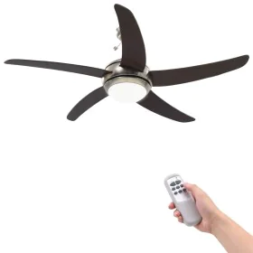 Deckenventilator mit Lampe 128 cm braun von vidaXL, Deckenventilatoren - Ref: Foro24-50539, Preis: 168,04 €, Rabatt: %
