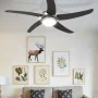 Deckenventilator mit Lampe 128 cm braun von vidaXL, Deckenventilatoren - Ref: Foro24-50539, Preis: 168,04 €, Rabatt: %