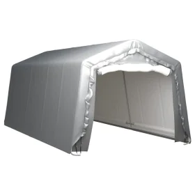 Lagerzelt aus grauem Stahl, 300 x 600 cm von vidaXL, Schuppen - Ref: Foro24-3079588, Preis: 526,76 €, Rabatt: %