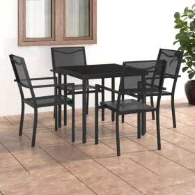 Garden dining set 5 pieces steel by vidaXL, Garden sets - Ref: Foro24-3073523, Price: 263,71 €, Discount: %