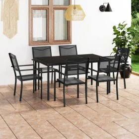7-teiliges Garten-Essset aus Stahl von vidaXL, Gartensets - Ref: Foro24-3073517, Preis: 434,51 €, Rabatt: %