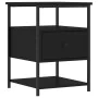 Mesitas de noche 2 uds madera de ingeniería negro 40x42x56 cm de vidaXL, Mesitas de noche - Ref: Foro24-826024, Precio: 91,17...