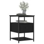 Mesitas de noche 2 uds madera de ingeniería negro 40x42x56 cm de vidaXL, Mesitas de noche - Ref: Foro24-826024, Precio: 91,17...