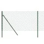 Cerca de alambre verde 0,8x10 m de vidaXL, Paneles de vallas - Ref: Foro24-153904, Precio: 58,99 €, Descuento: %