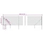 Drahtzaun mit Ankerspitzen grün 1x10 m von vidaXL, Zaunpaneele - Ref: Foro24-153921, Preis: 93,29 €, Rabatt: %