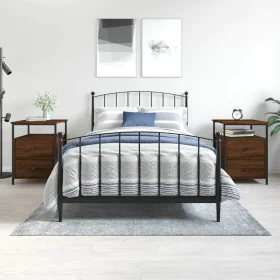 Nightstands 2 pcs engineered wood brown oak 44x45x60 cm by vidaXL, Nightstands - Ref: Foro24-826012, Price: 93,91 €, Discount: %