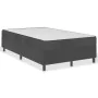 Box spring bed dark gray fabric 120x200 cm by vidaXL, Beds and slatted bases - Ref: Foro24-3054723, Price: 325,79 €, Discount: %