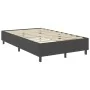 Cama box spring tela gris oscuro 120x200 cm de vidaXL, Camas y somieres - Ref: Foro24-3054723, Precio: 344,54 €, Descuento: %