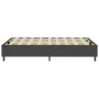 Box spring bed dark gray fabric 120x200 cm by vidaXL, Beds and slatted bases - Ref: Foro24-3054723, Price: 325,79 €, Discount: %
