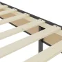 Box spring bed dark gray fabric 120x200 cm by vidaXL, Beds and slatted bases - Ref: Foro24-3054723, Price: 325,79 €, Discount: %