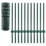Euro Green Steel Fence 20x0.8 m by vidaXL, fence panels - Ref: Foro24-142814, Price: 91,86 €, Discount: %