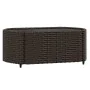Garden furniture set, 4 pieces, with brown synthetic rattan cushions. by vidaXL, Garden sets - Ref: Foro24-319760, Price: 193...