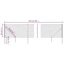 Wire fence with anchor spikes green 0.8x25 m by vidaXL, fence panels - Ref: Foro24-153928, Price: 172,82 €, Discount: %