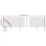 Wire fence with anchor spikes green 1x25 m by vidaXL, fence panels - Ref: Foro24-153929, Price: 201,73 €, Discount: %