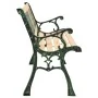 Gartenbank aus Gusseisen und massivem Tannenholz 122 cm von vidaXL, Gartenbänke - Ref: Foro24-312033, Preis: 84,11 €, Rabatt: %