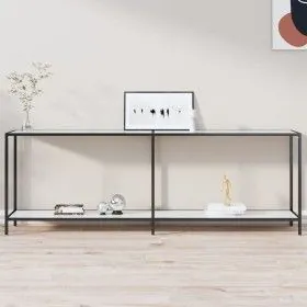 Konsolentisch aus gehärtetem Glas Weiß 220x35x75,5 cm von vidaXL, Seitentische - Ref: Foro24-331712, Preis: 110,78 €, Rabatt: %