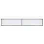 White tempered glass console table 220x35x75.5 cm by vidaXL, Side tables - Ref: Foro24-331712, Price: 110,78 €, Discount: %