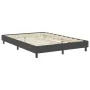 Box spring bed dark gray fabric 160x200 m by vidaXL, Beds and slatted bases - Ref: Foro24-3054709, Price: 631,68 €, Discount: %