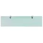 Floating shelves 2 units glass 8 mm 80x20 cm by vidaXL, Shelves and shelves - Ref: Foro24-3051523, Price: 50,24 €, Discount: %