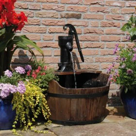Ubbink Garden Water Landscape Wooden Barrel by Ubbink, Accessories for ponds and fountains - Ref: Foro24-401357, Price: 191,3...